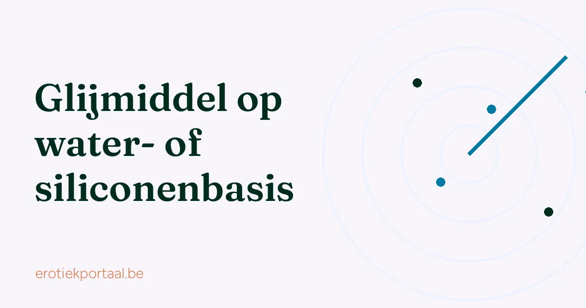 Glijmiddel op waterbasis of siliconen: Sinful Aqua en pjur Original naast elkaar