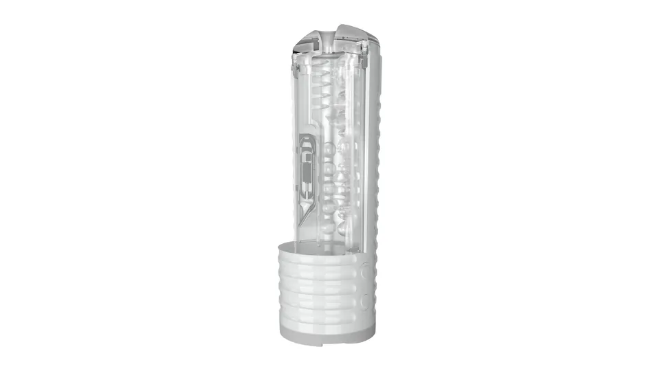 Lovense Max 2: ervaring: transparante insert vanuit een tweede hoek