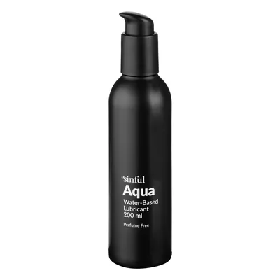 Sinful Aqua glijmiddel op waterbasis 200 ml, beste keuze Glijmiddel